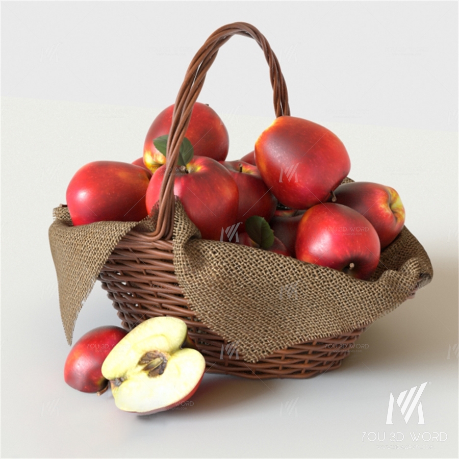 red apples